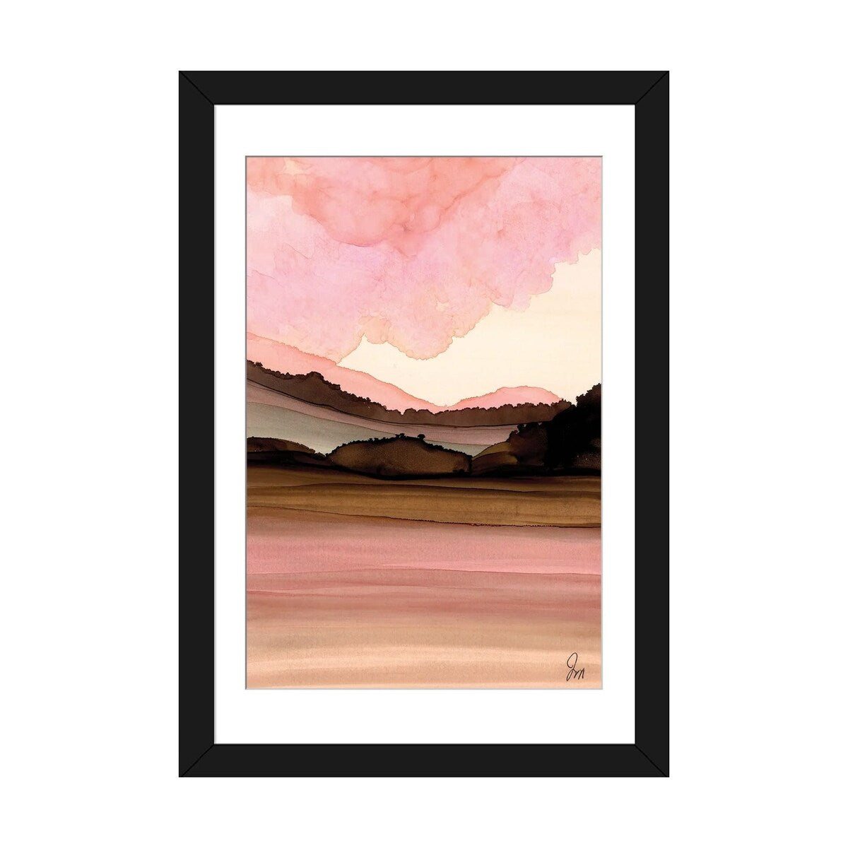 iCanvas "Pink Hues" by Jan Matthews