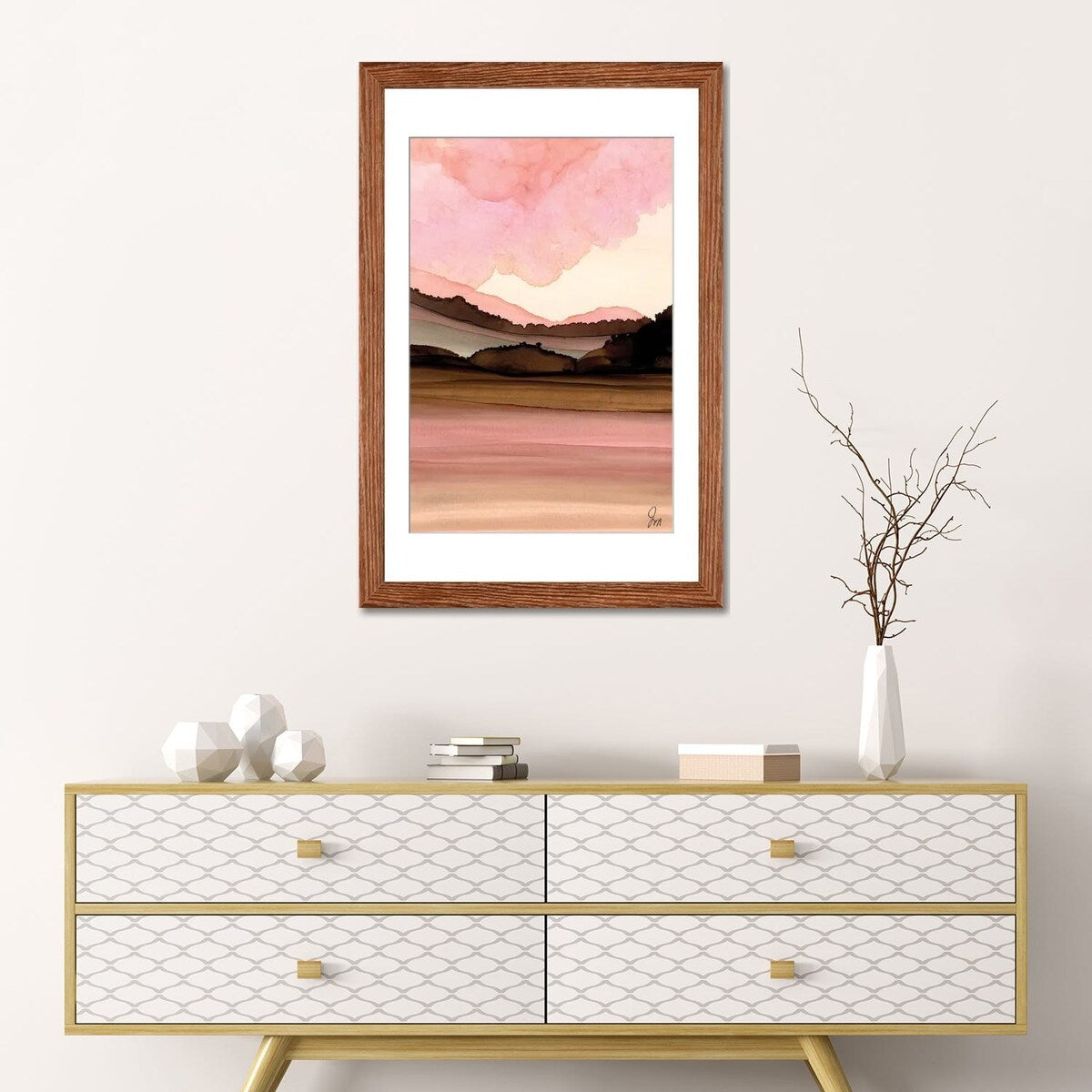 iCanvas "Pink Hues" by Jan Matthews