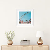 iCanvas "Pink Roses Of The Ferris Wheel" by Ievgeniia Bidiuk