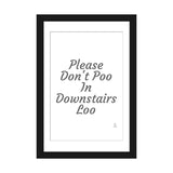 iCanvas "Please Don't Poo" by Printable Lisa's Pets