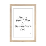 iCanvas "Please Don't Poo" by Printable Lisa's Pets