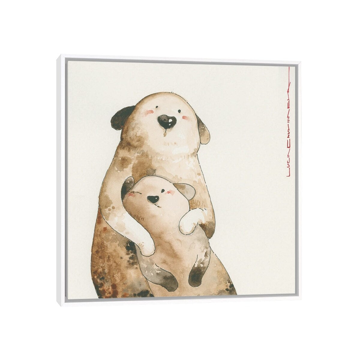 iCanvas "Plum And Pea Pose For National Geographic Magazine" by Moozoriki Framed Canvas Print