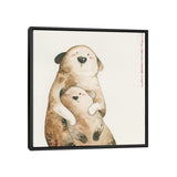 iCanvas "Plum And Pea Pose For National Geographic Magazine" by Moozoriki Framed Canvas Print