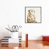 iCanvas "Plum And Pea Pose For National Geographic Magazine" by Moozoriki Framed Canvas Print