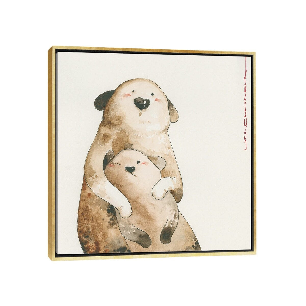 iCanvas "Plum And Pea Pose For National Geographic Magazine" by Moozoriki Framed Canvas Print