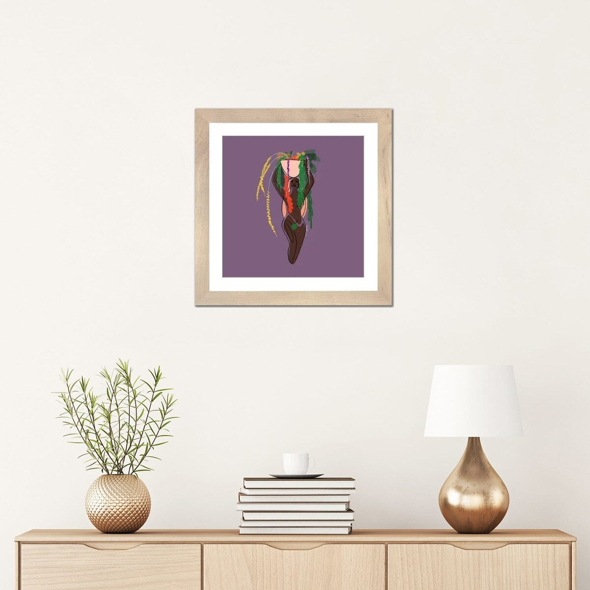 iCanvas "Plum" by DeeLashee Artistry