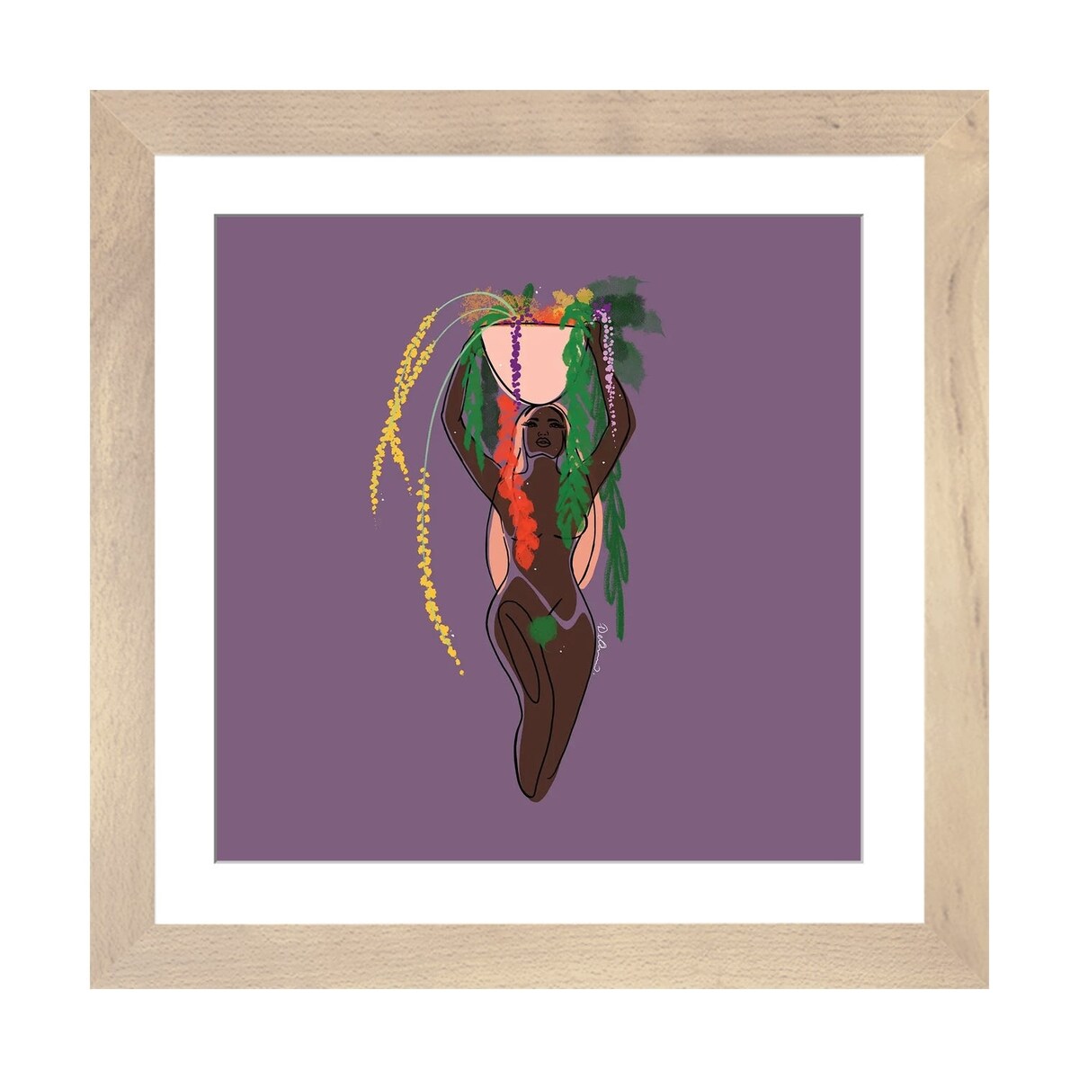 iCanvas "Plum" by DeeLashee Artistry
