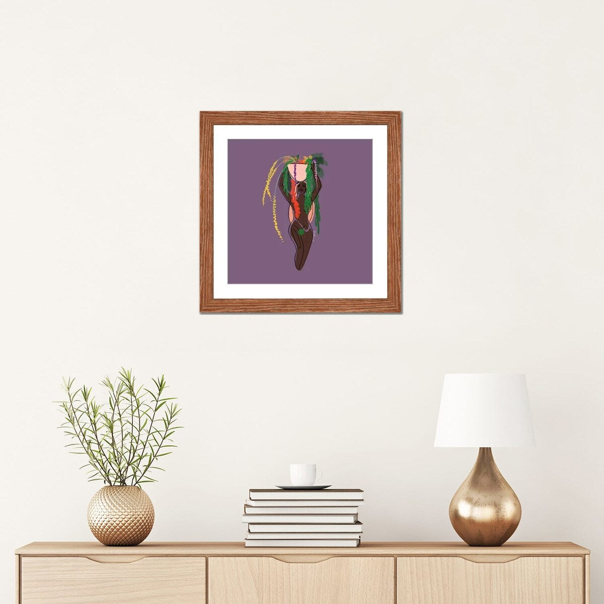 iCanvas "Plum" by DeeLashee Artistry