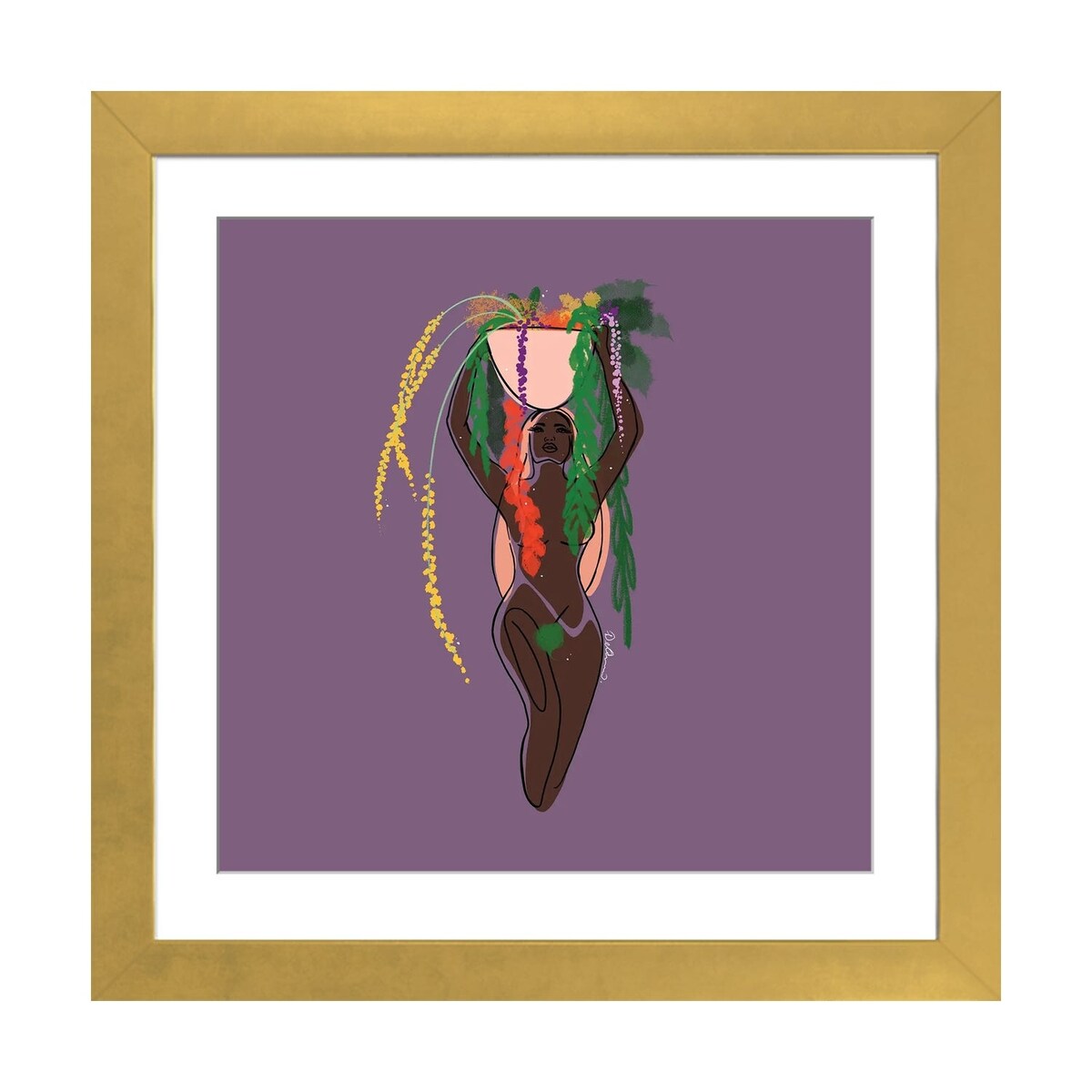 iCanvas "Plum" by DeeLashee Artistry