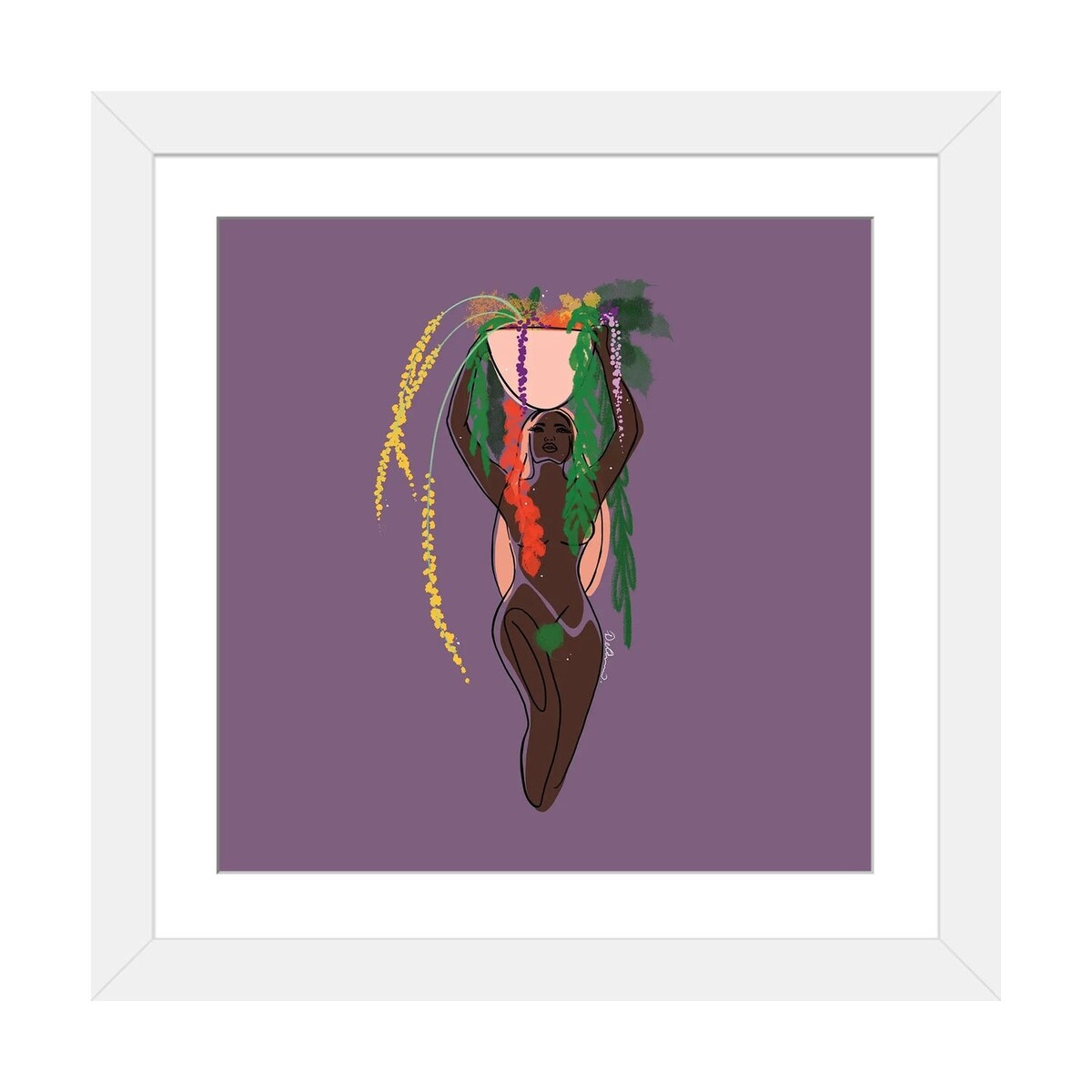 iCanvas "Plum" by DeeLashee Artistry