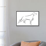 iCanvas "Pointer" by Lesley Bishop Framed