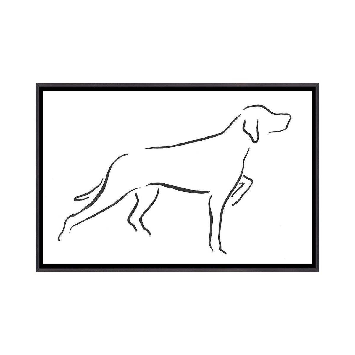 iCanvas "Pointer" by Lesley Bishop Framed