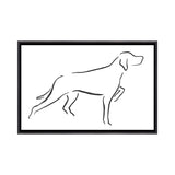 iCanvas "Pointer" by Lesley Bishop Framed