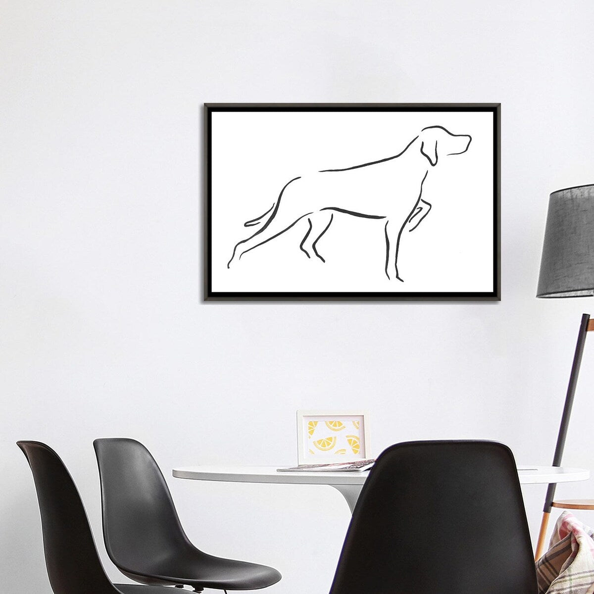 iCanvas "Pointer" by Lesley Bishop Framed