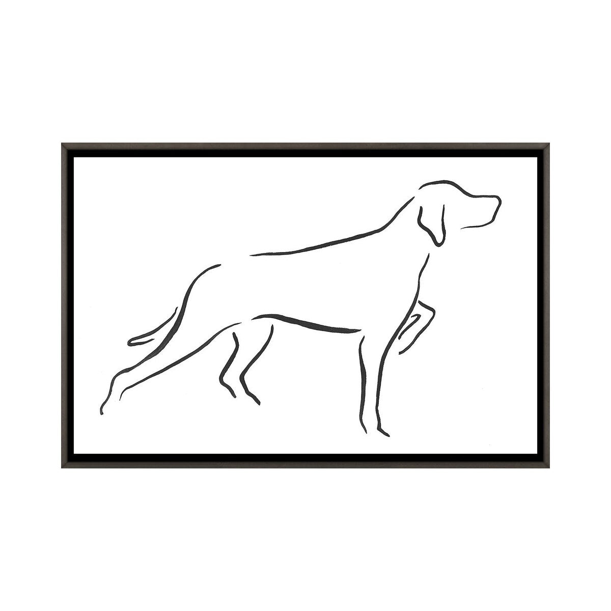 iCanvas "Pointer" by Lesley Bishop Framed
