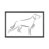 iCanvas "Pointer" by Lesley Bishop Framed