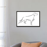 iCanvas "Pointer" by Lesley Bishop Framed