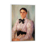 iCanvas "Portrait Of Mrs. William Harrison, c.1890" by Mary Stevenson Cassatt Framed