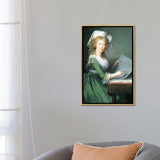 iCanvas "Portrait of Luisa Maria Amalia Teresa Of Bourbon-Sicily, 1790" by Elisabeth Louise Vigee Le Brun Framed