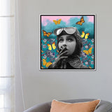 iCanvas "Prepare For Take Off" by Amy Shekhter Framed Canvas Print