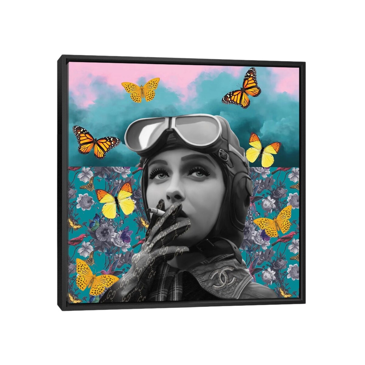 iCanvas "Prepare For Take Off" by Amy Shekhter Framed Canvas Print