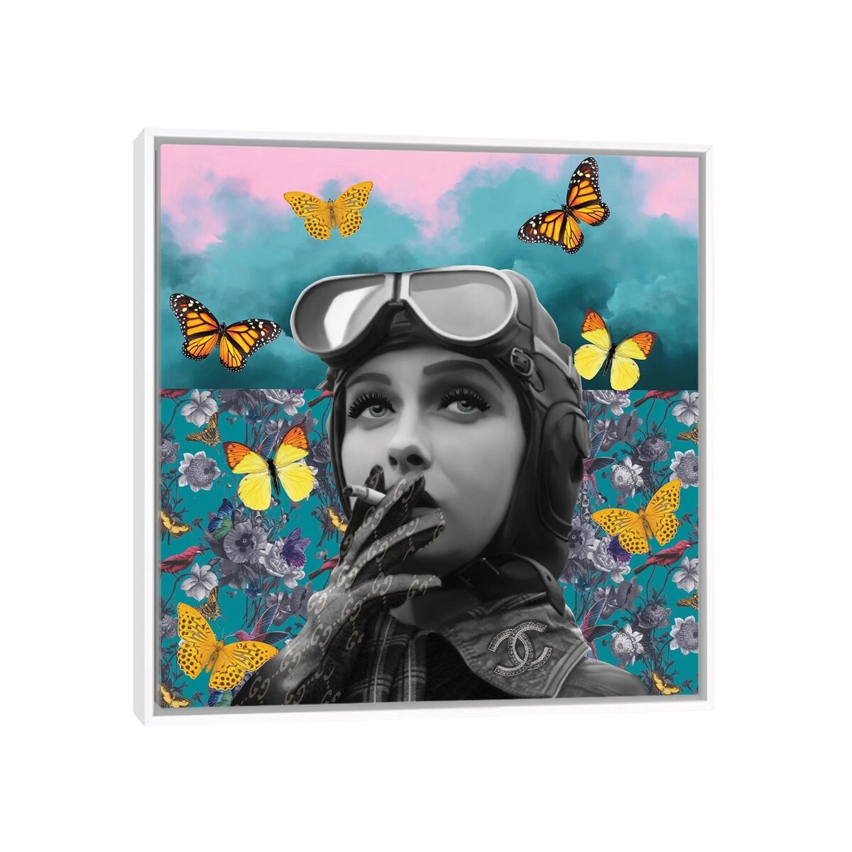 iCanvas "Prepare For Take Off" by Amy Shekhter Framed Canvas Print