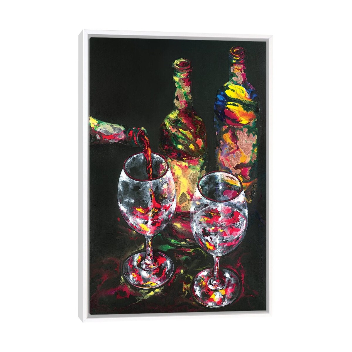 iCanvas "Private Moment" by Vaso Peritos Framed Canvas Print