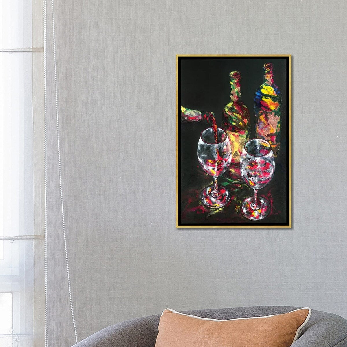 iCanvas "Private Moment" by Vaso Peritos Framed Canvas Print