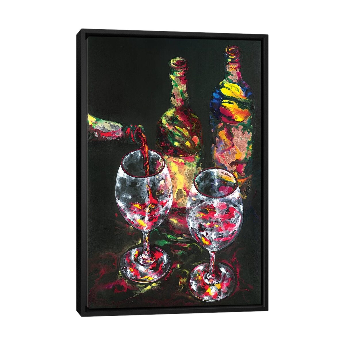 iCanvas "Private Moment" by Vaso Peritos Framed Canvas Print