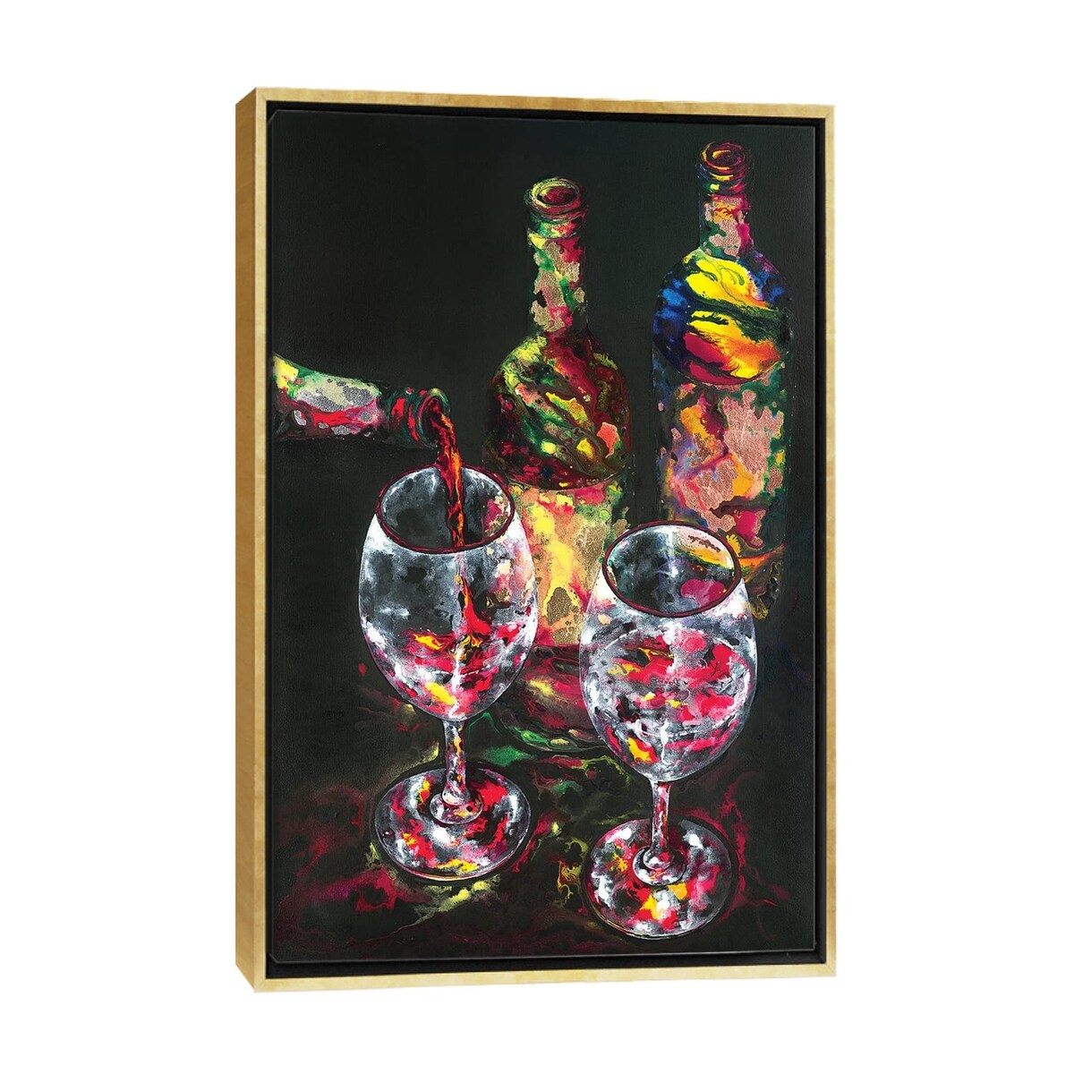 iCanvas "Private Moment" by Vaso Peritos Framed Canvas Print