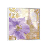iCanvas "Purple Paris II" by Color Bakery Framed Canvas Print