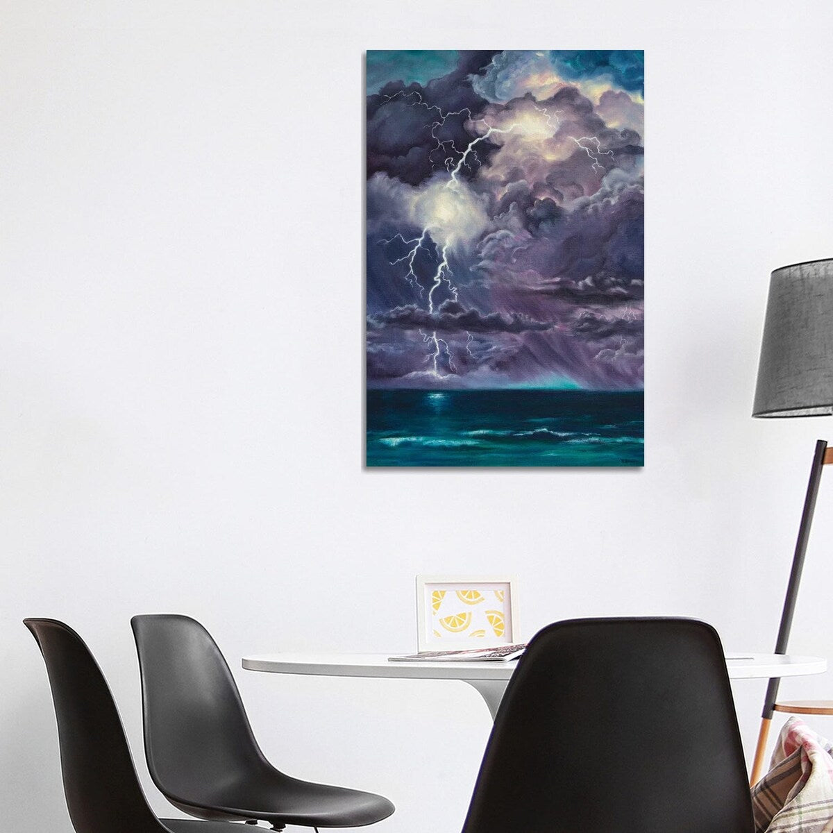 iCanvas "Purple Storm" by Rebecca Baldwin Canvas Print