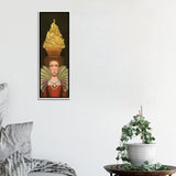 iCanvas "Queen" by Lisa Falkenstern Framed