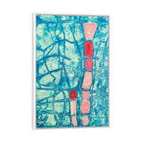 iCanvas "Ra3bit Hole" by Jenny Toft Framed