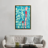 iCanvas "Ra3bit Hole" by Jenny Toft Framed