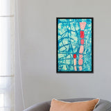 iCanvas "Ra3bit Hole" by Jenny Toft Framed
