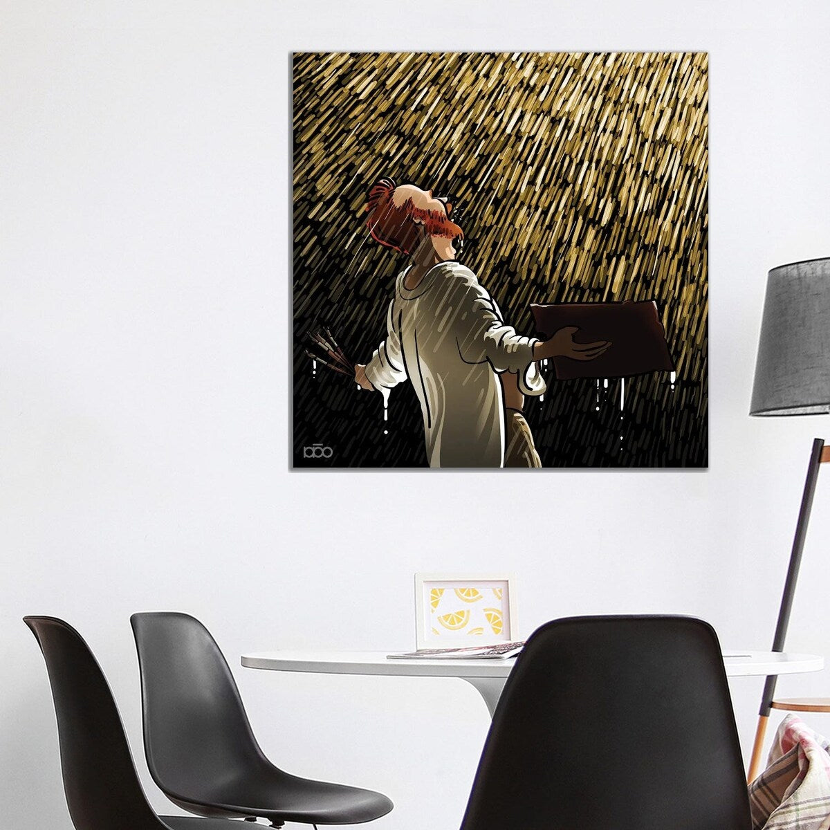 iCanvas "Rain Festival" by Alireza Karimi Moghaddam Canvas Print
