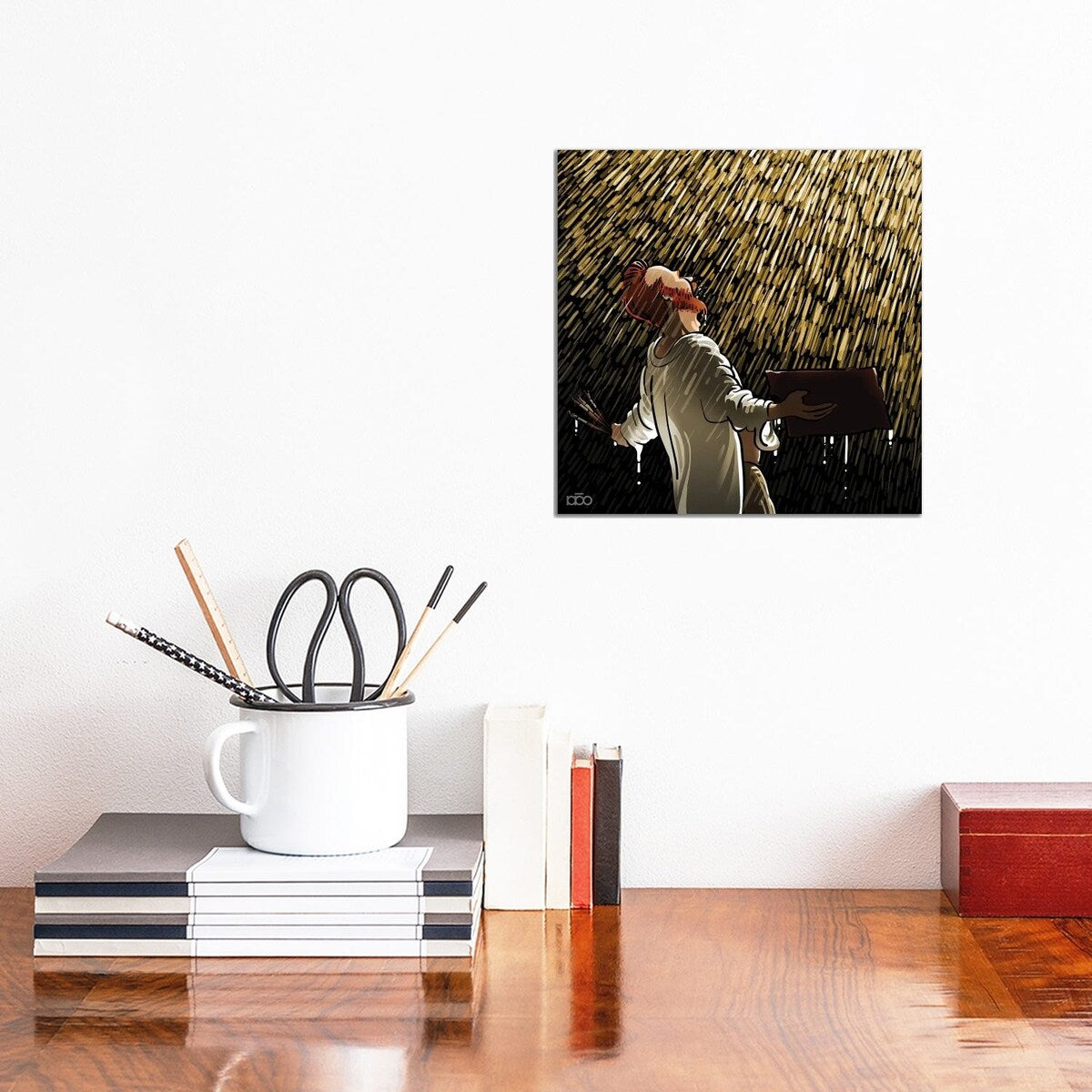 iCanvas "Rain Festival" by Alireza Karimi Moghaddam Canvas Print
