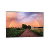 iCanvas "Rainbow" by Mateusz Piesiak Framed
