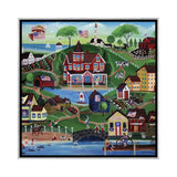 iCanvas "Red Farms Inn" by Cheryl Bartley Framed