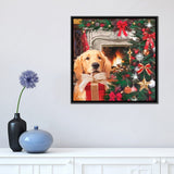 iCanvas "Red Gift" by The Macneil Studio Framed