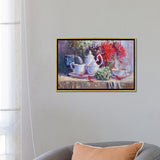 iCanvas "Red, White and BLue" by Jennifer Stottle Taylor Framed Canvas Print