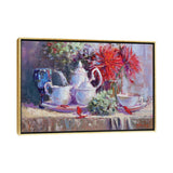 iCanvas "Red, White and BLue" by Jennifer Stottle Taylor Framed Canvas Print