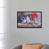 iCanvas "Red, White and BLue" by Jennifer Stottle Taylor Framed Canvas Print