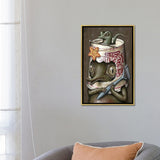iCanvas "Refusuffix VI" by Jason Limon Framed Canvas Print