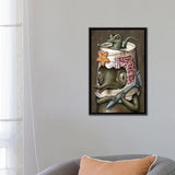 iCanvas "Refusuffix VI" by Jason Limon Framed Canvas Print