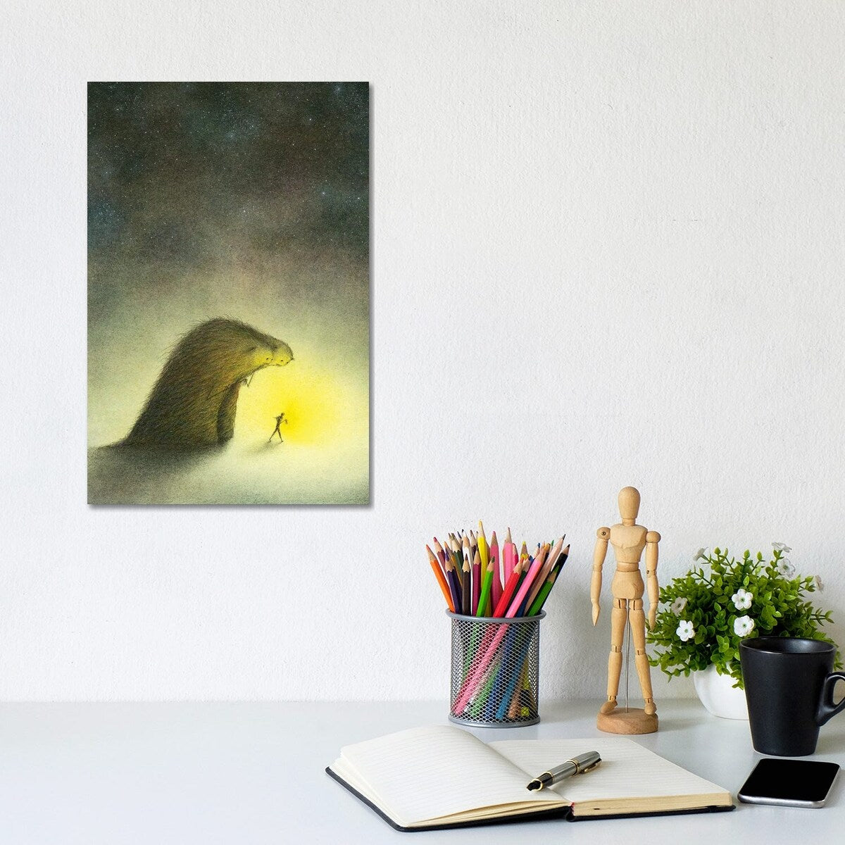 iCanvas "Remoteness Is Only Ever A Case Of Perspective" by Jeannie L. Paske Canvas Print