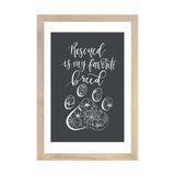 iCanvas "Rescued Is My Favorite Breed Gray" by Katie Bryant