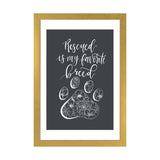 iCanvas "Rescued Is My Favorite Breed Gray" by Katie Bryant