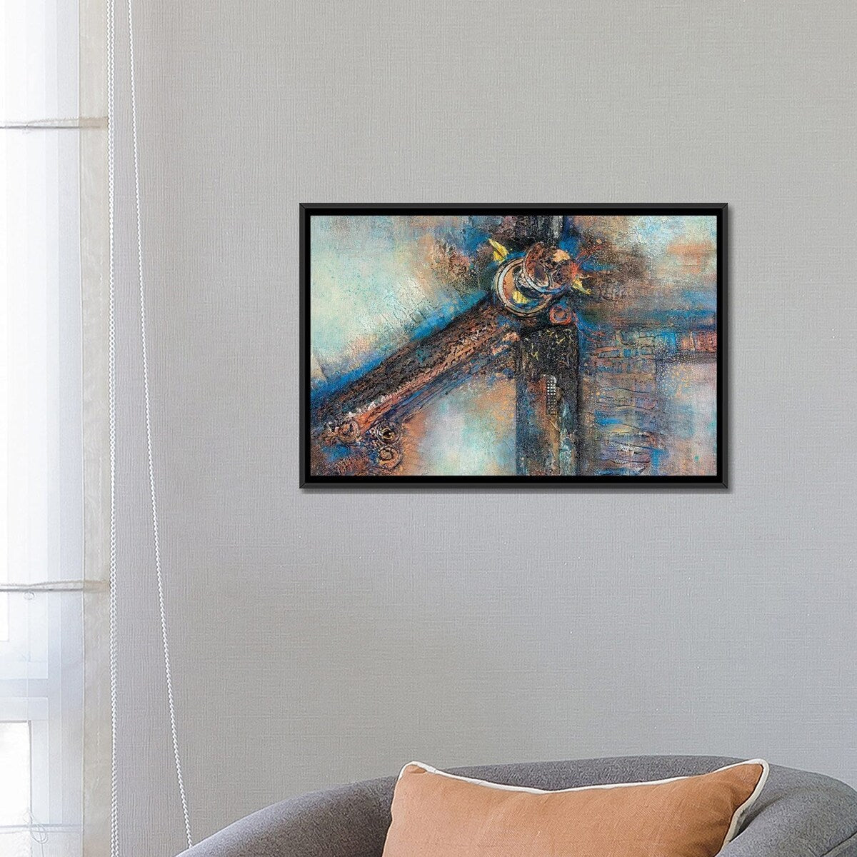 iCanvas "Resurgence III" by Kat Jaeger Framed